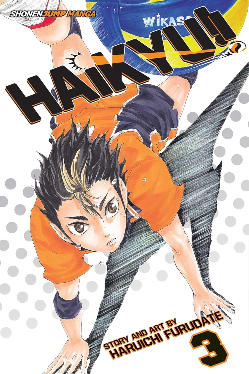 Cover of Haikyu!!, Vol. 3: Go, Team Karasuno!