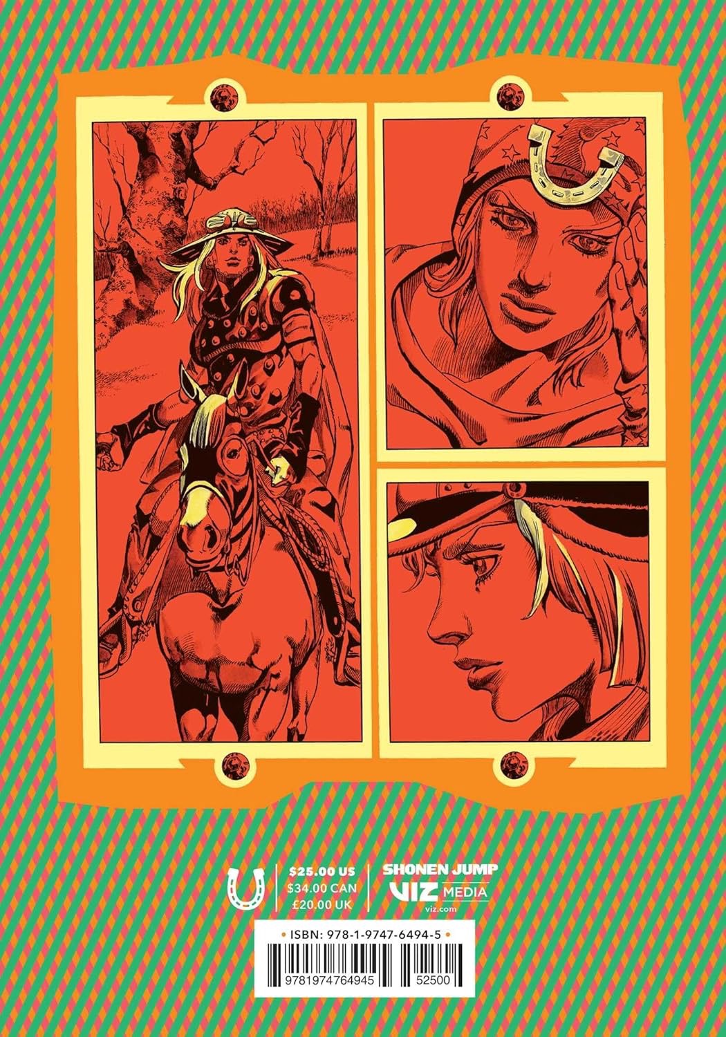 Cover of JoJo's Bizarre Adventure: Part 7--Steel Ball Run, Vol. 8