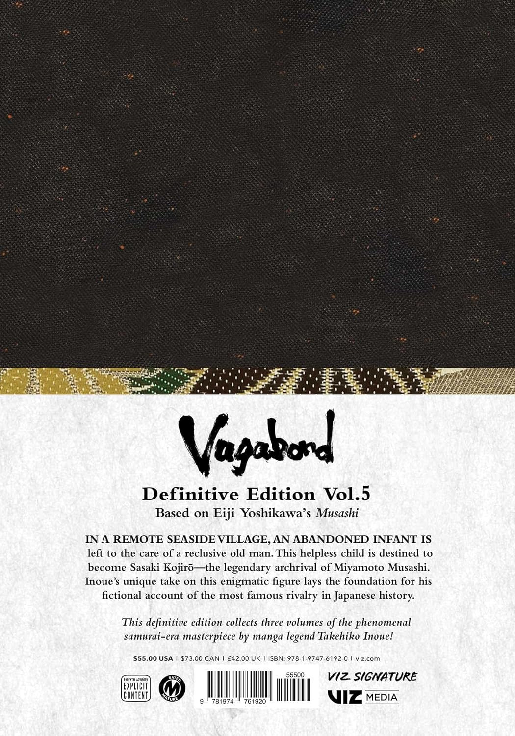 Cover of Vagabond Definitive Edition, Vol. 5