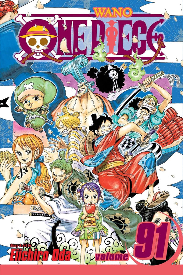 Cover of One Piece, Vol. 91: Adventure in the Land of Samurai