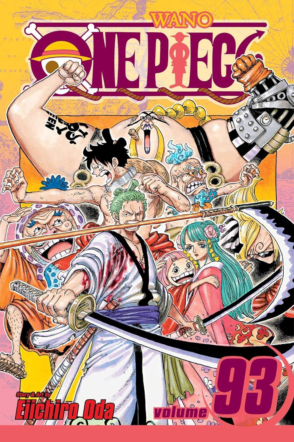 Cover of One Piece, Vol. 93: The Star of Ebisu