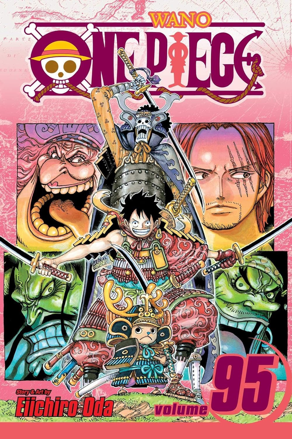 Cover of One Piece, Vol. 95: Oden's Adventure