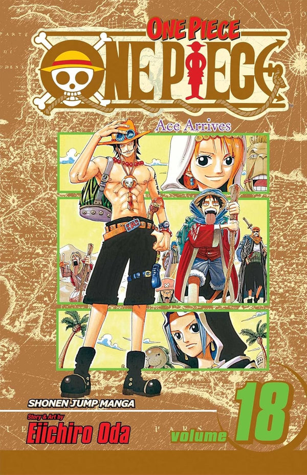 Cover of One Piece, Vol. 18: Ace Arrives