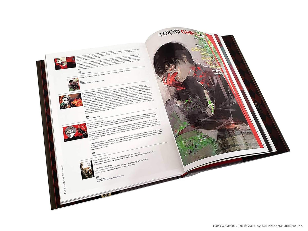Cover of Tokyo Ghoul:re Illustrations: zakki