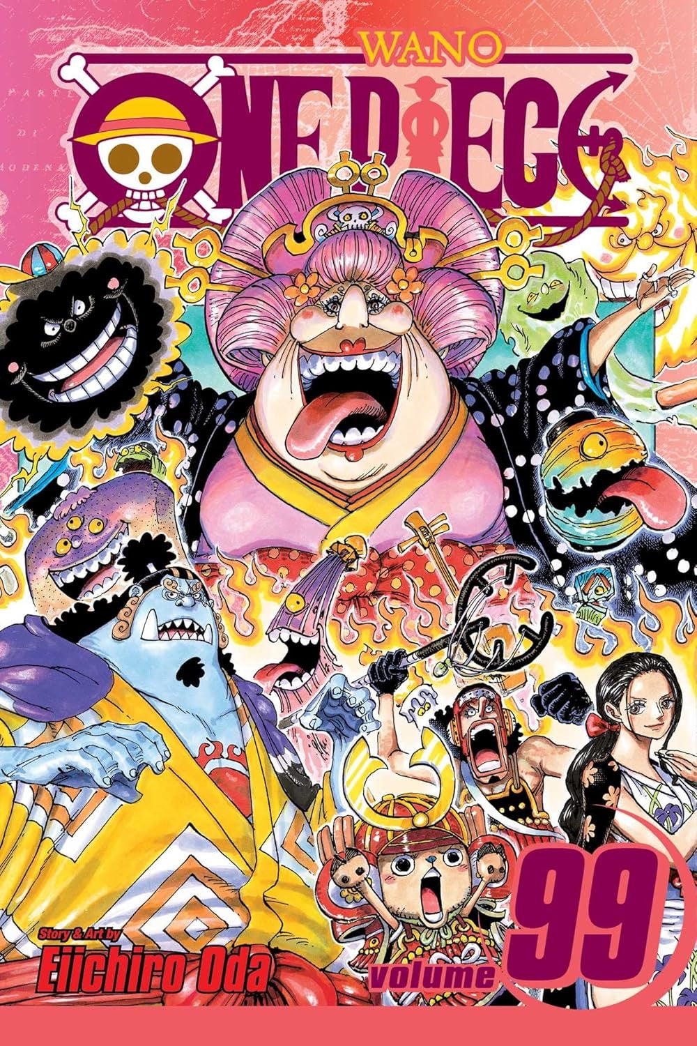 Cover of One Piece, Vol. 99: Straw Hat Luffy