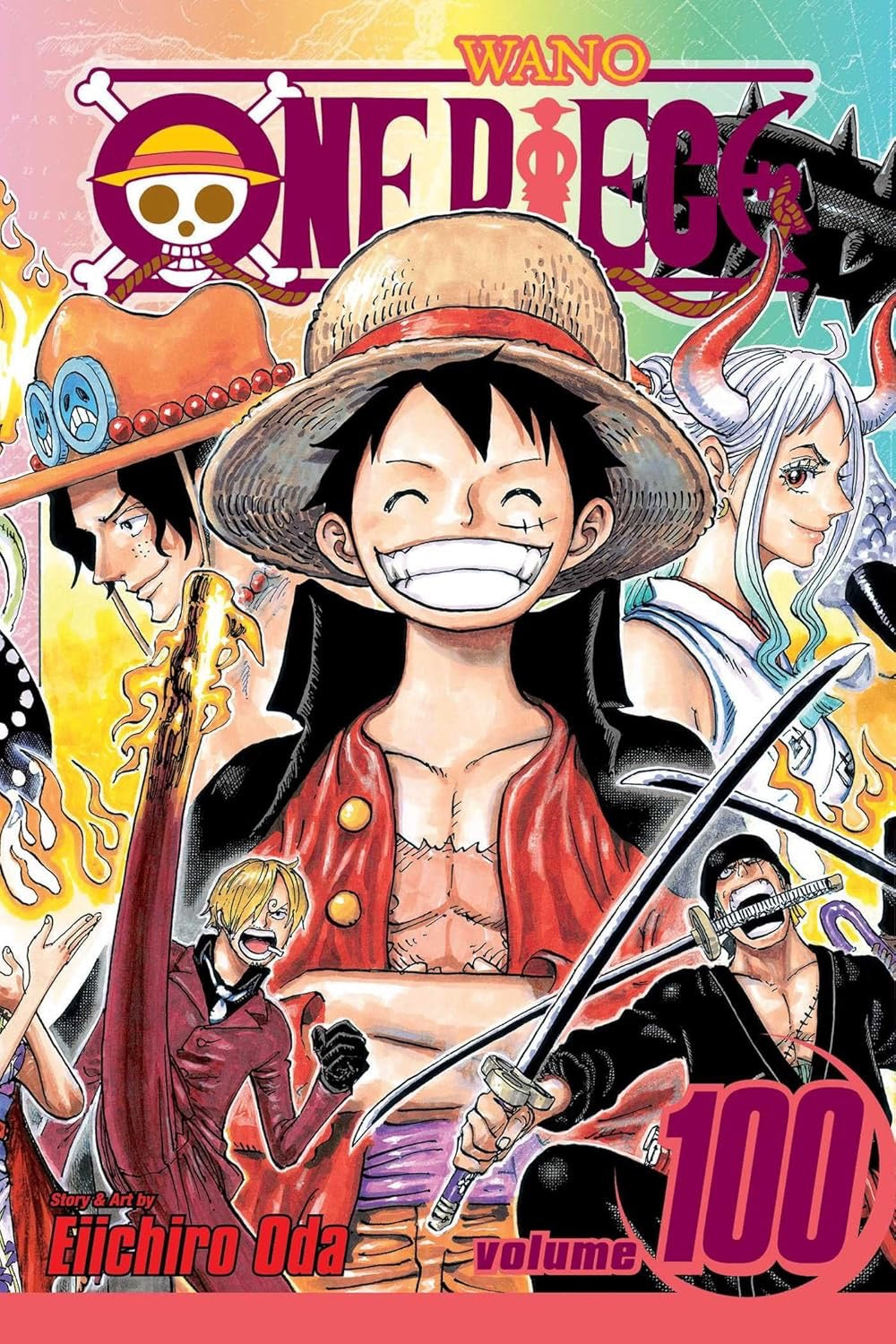 Cover of One Piece, Vol. 100: Color of the Supreme King