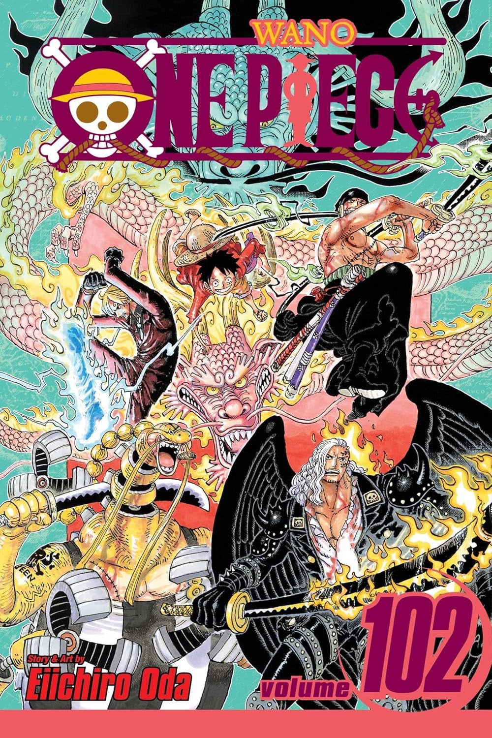 Cover of One Piece, Vol. 102: The Pivotal Clash