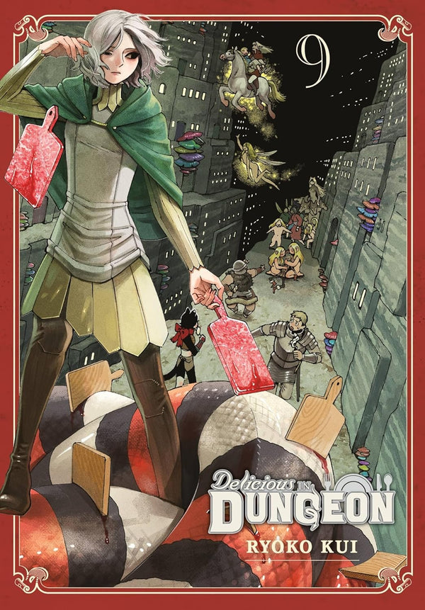 Cover of Delicious in Dungeon, Vol. 9