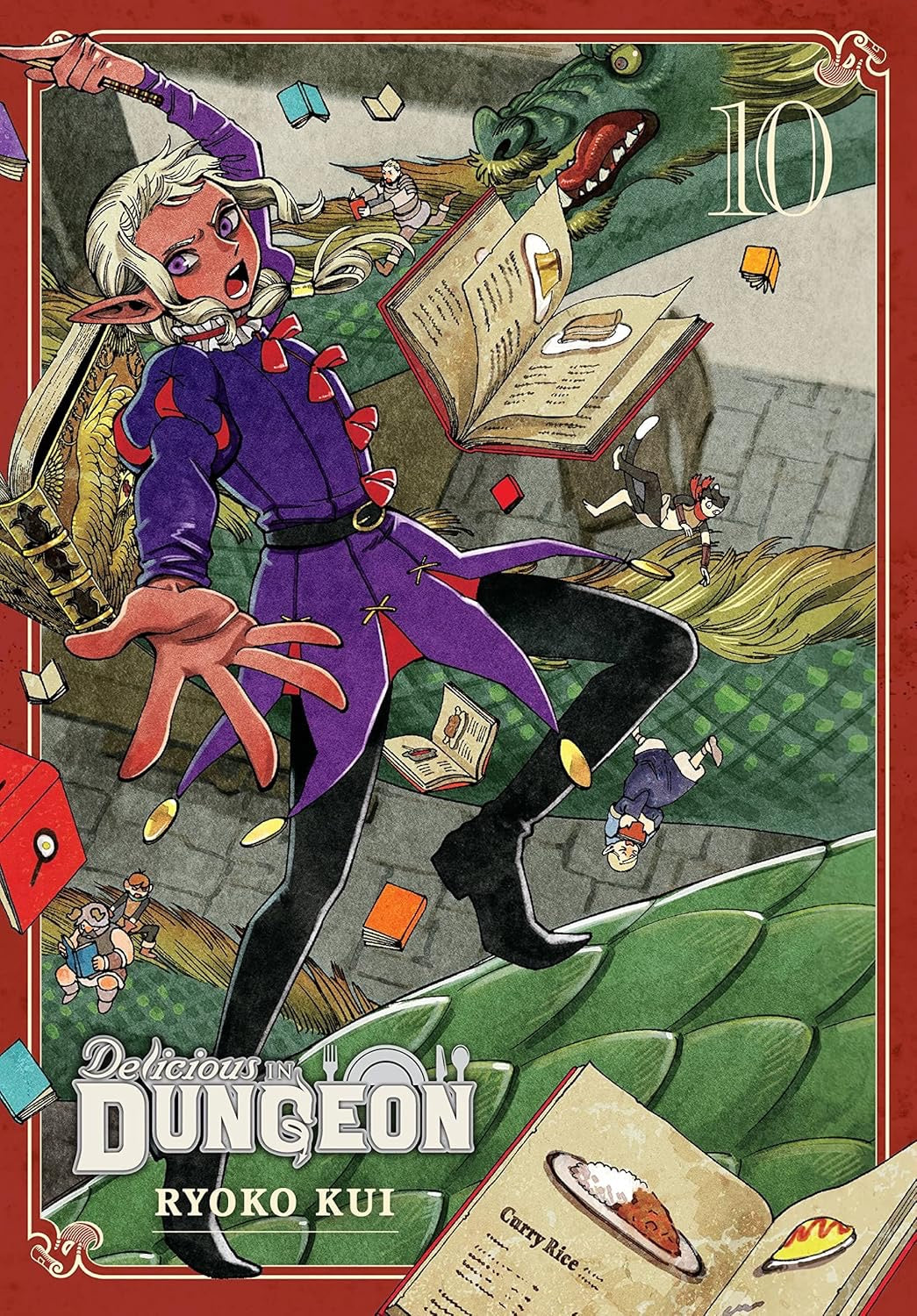 Cover of Delicious in Dungeon, Vol. 10