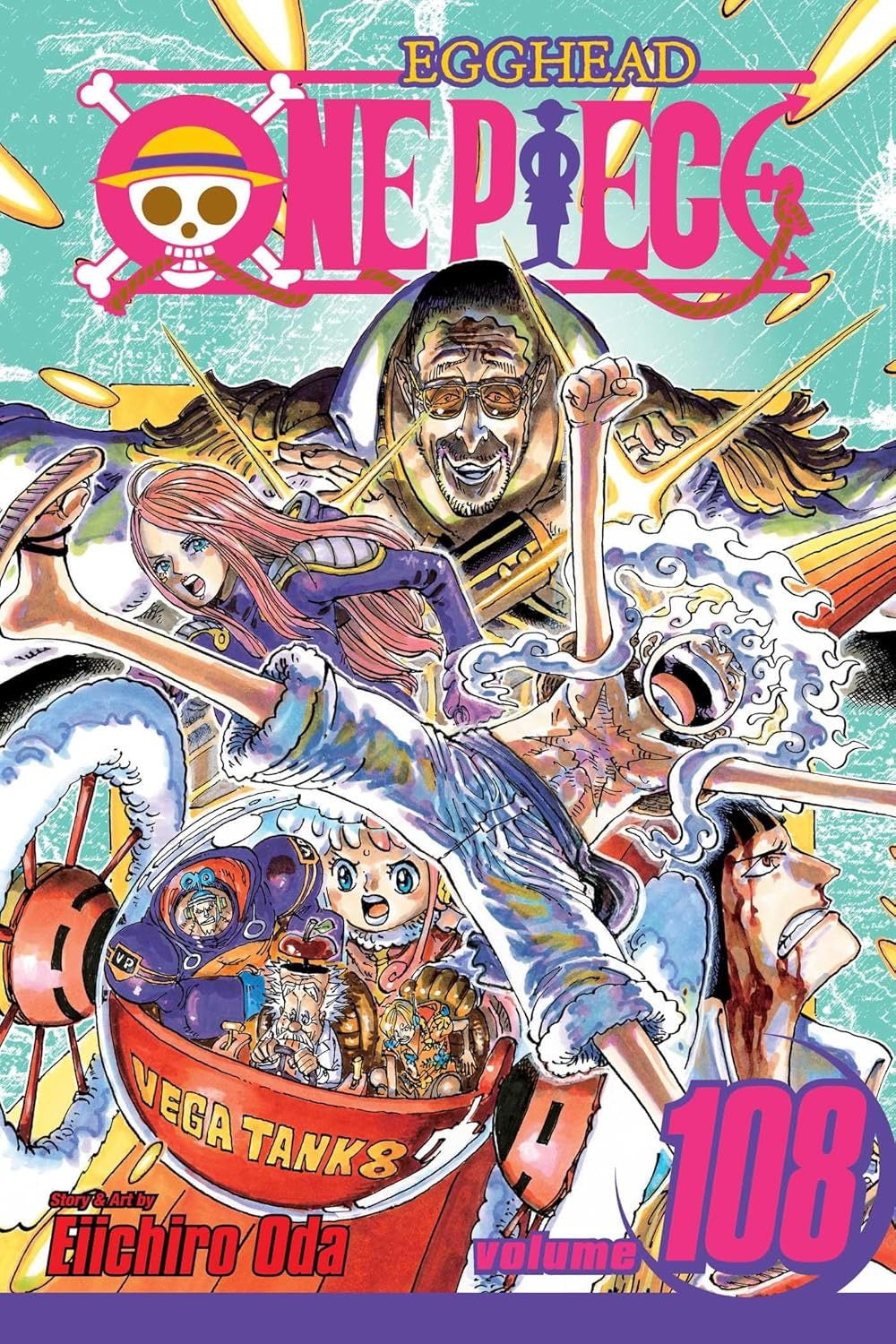 Cover of One Piece, Vol. 108