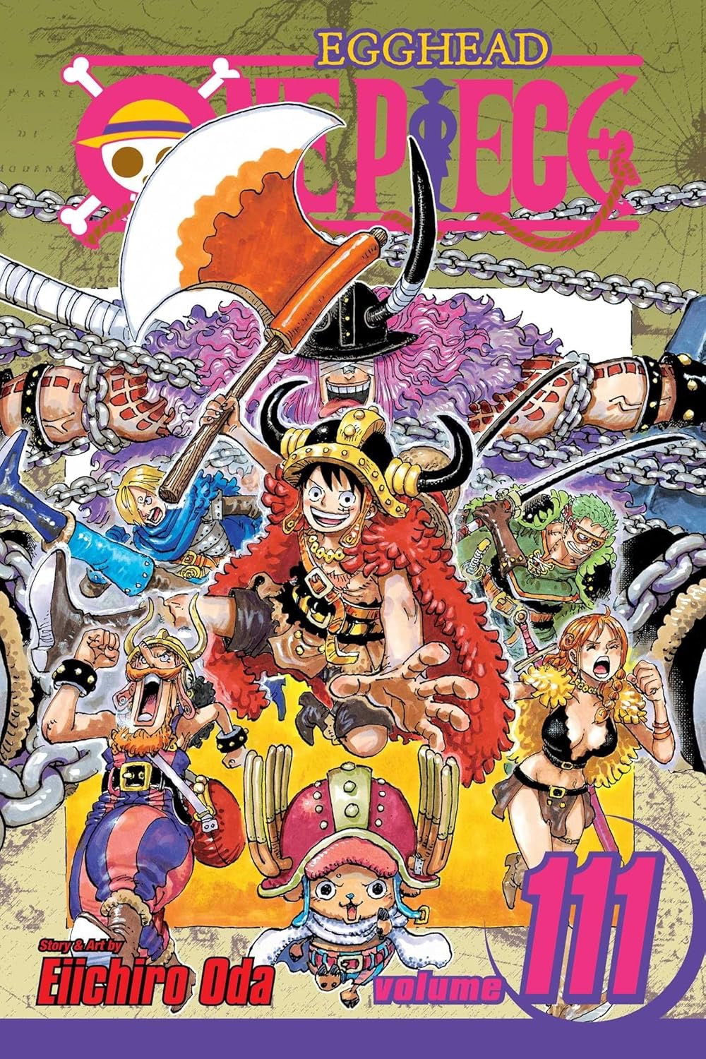Cover of One Piece, Vol. 111