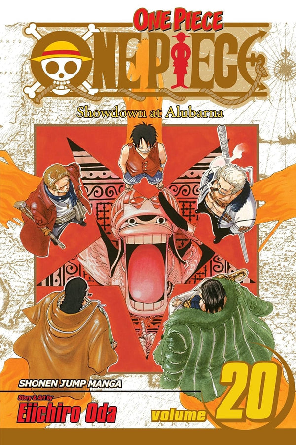 Cover of One Piece, Vol. 20: Showdown at Alubarna
