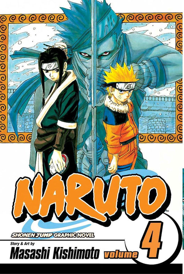 Cover of Naruto, Vol. 4: Hero's Bridge