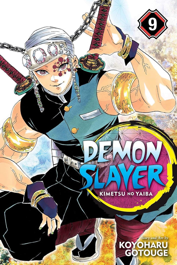 Cover of Demon Slayer: Kimetsu no Yaiba, Vol. 9