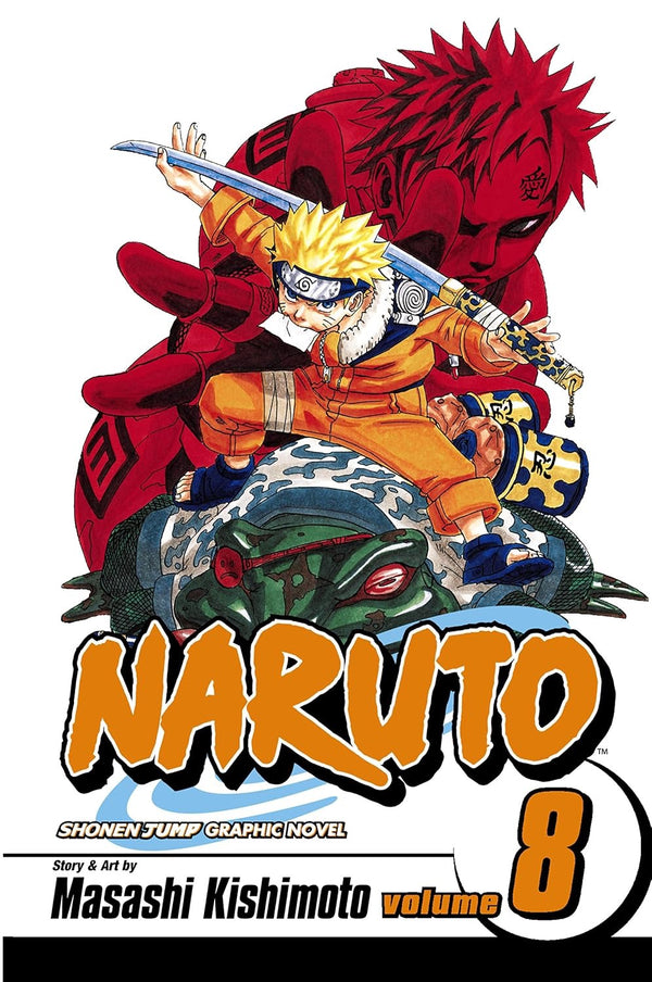 Cover of Naruto, Vol. 8: Life-and-Death Battles