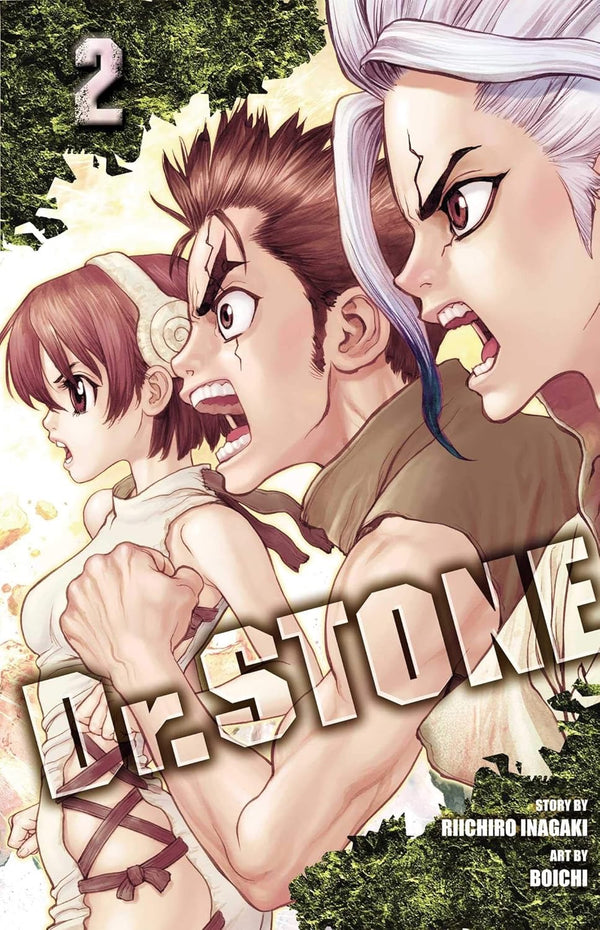 Cover of Dr. Stone, Vol. 2: Two Kingdoms of the Stone World