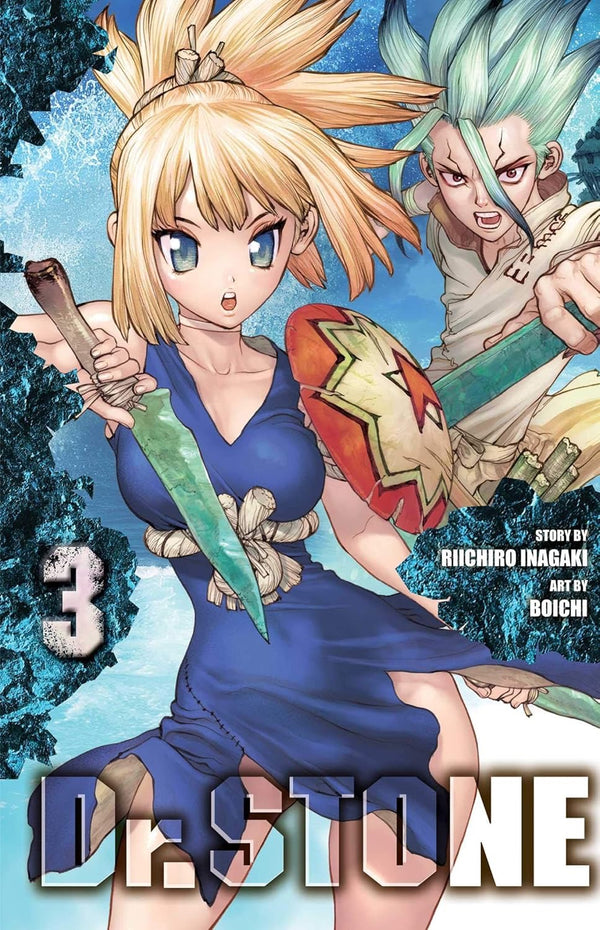 Cover of Dr. Stone, Vol. 3: Two Million Years of Being
