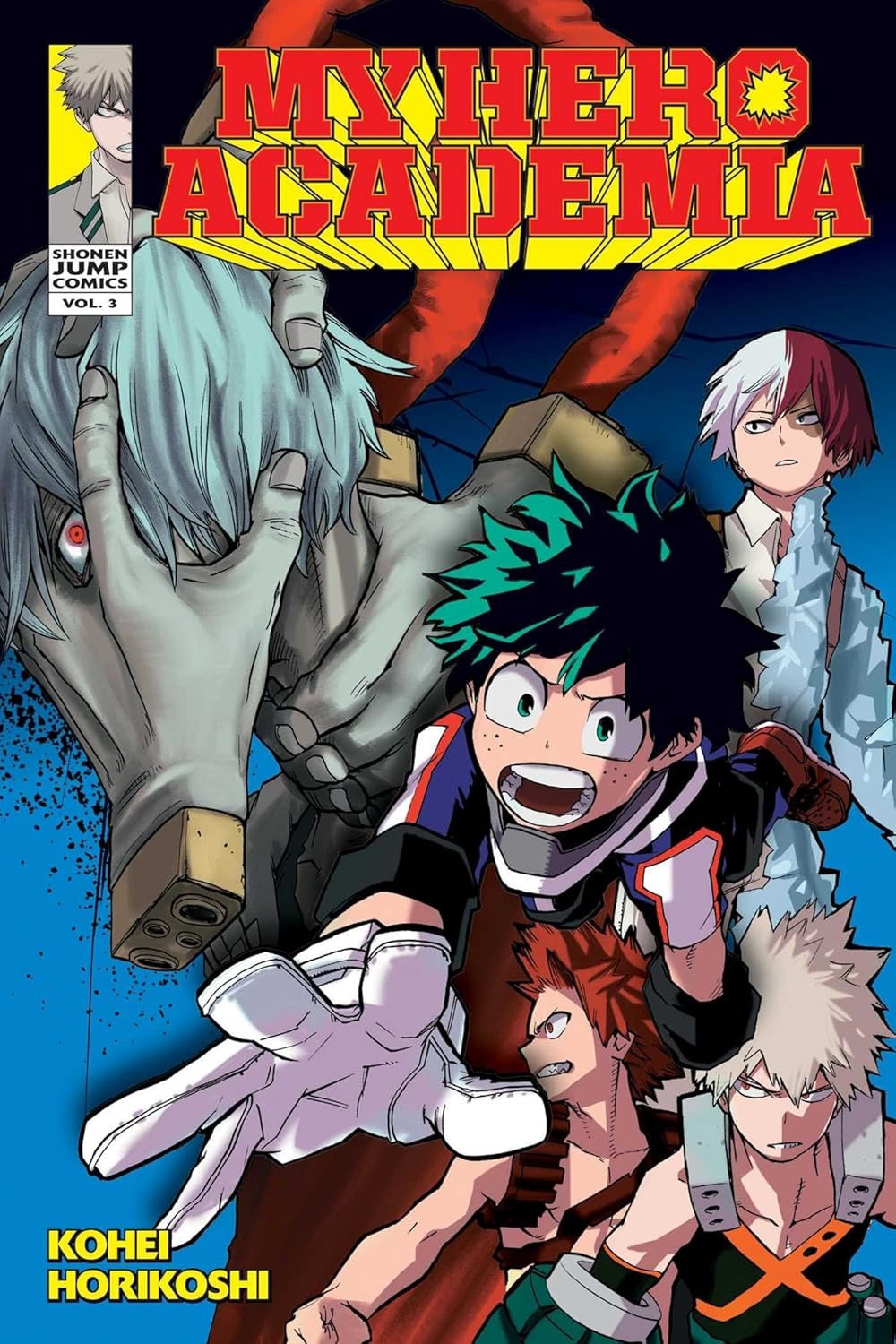 Cover of My Hero Academia, Vol. 3