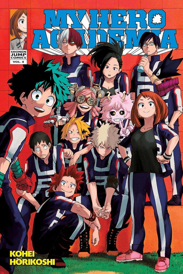 Cover of My Hero Academia, Vol. 4