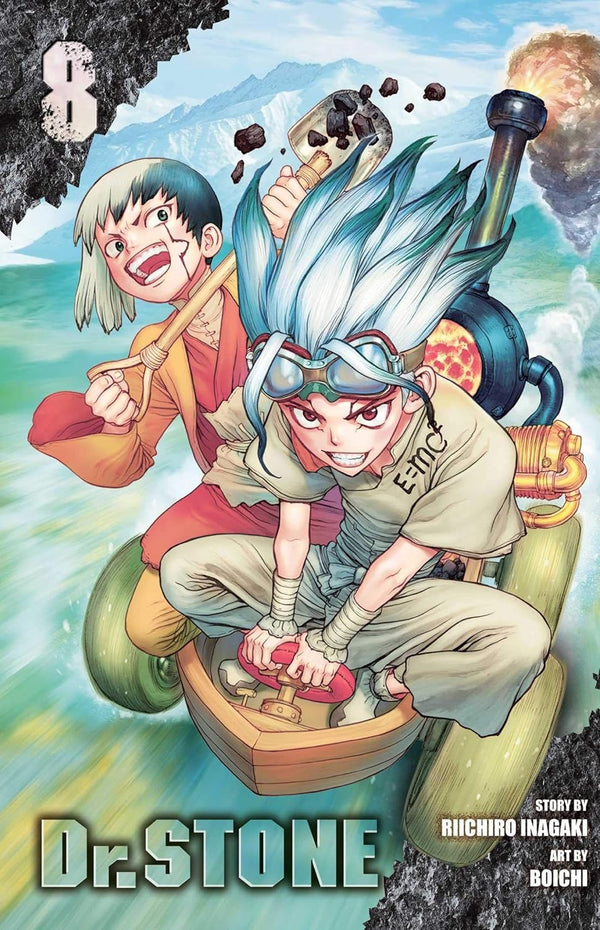 Cover of Dr. Stone, Vol. 8: Hotline
