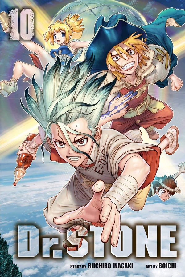 Cover of Dr. Stone, Vol. 10: Wings of Humanity