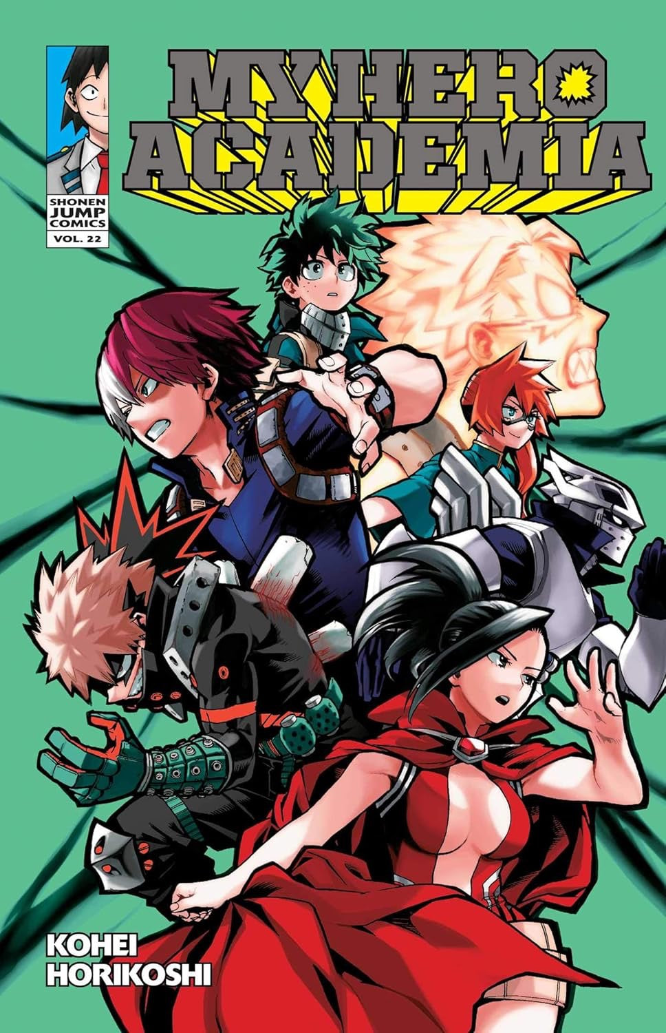 Cover of My Hero Academia, Vol. 22