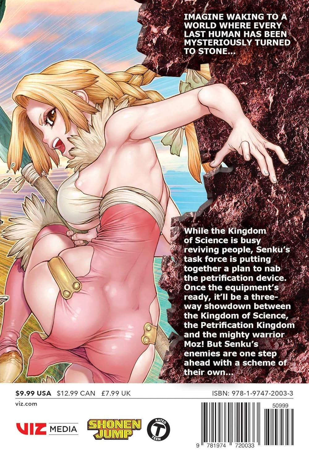 Cover of Dr. Stone, Vol. 15: The Strongest Weapon Is...