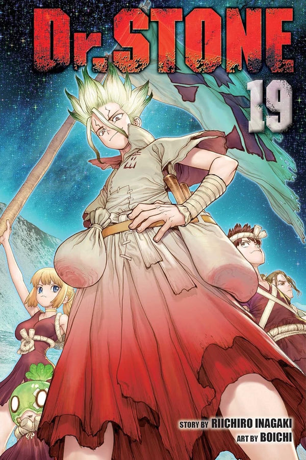 Cover of Dr. Stone, Vol. 19: Corn City: Population One Million