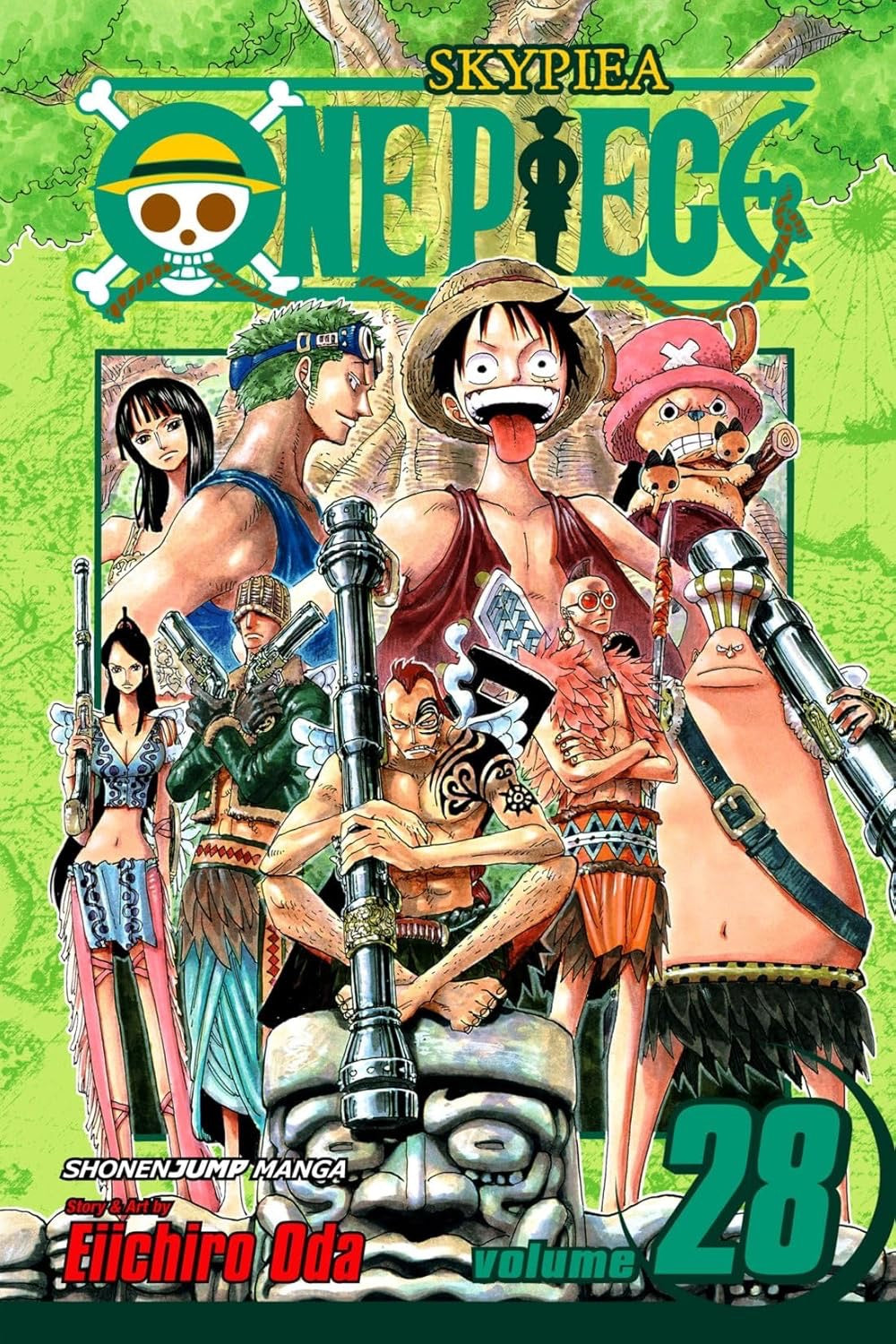 Cover of One Piece, Vol. 28: Wyper the Berserker