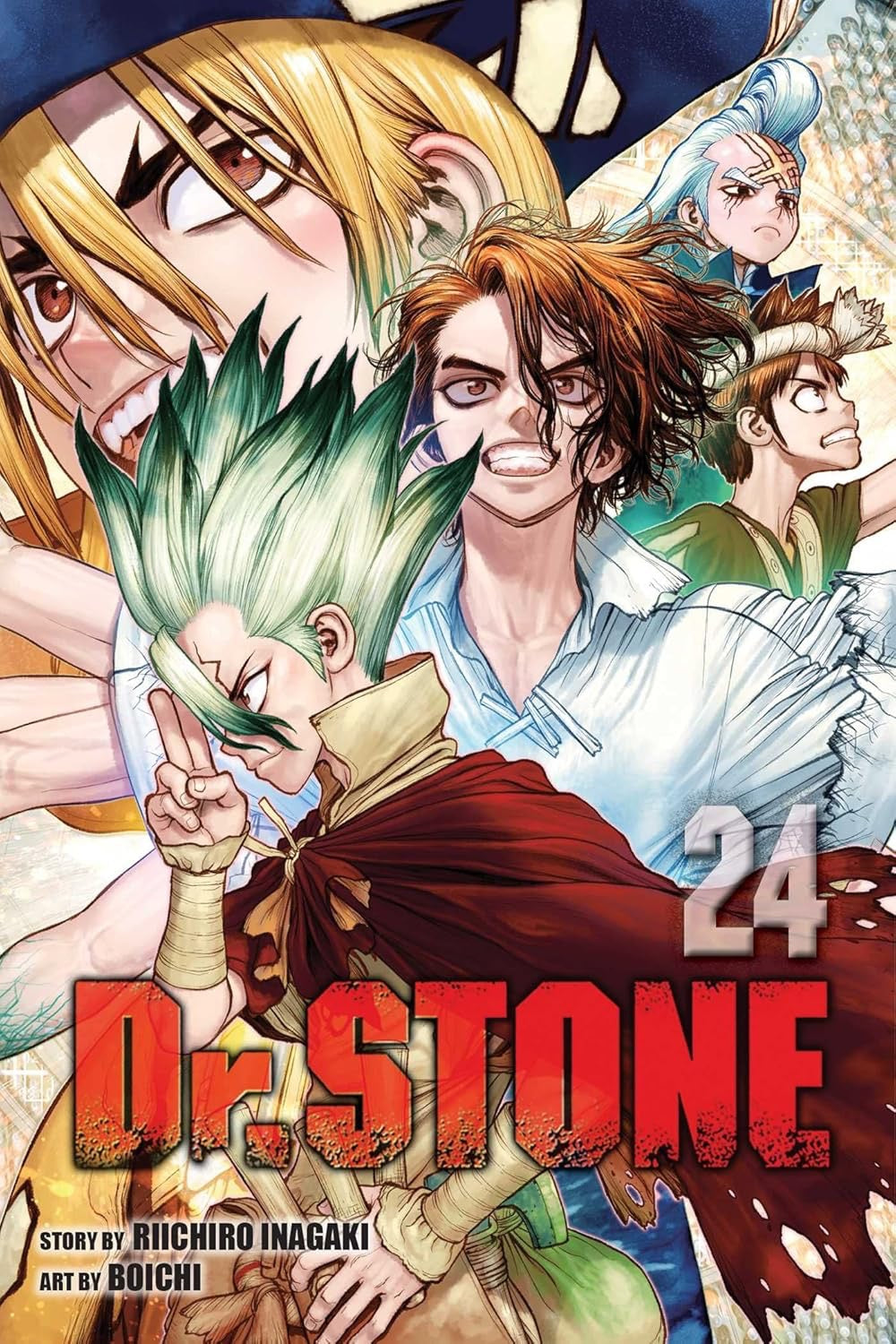 Cover of Dr. Stone, Vol. 24: Stone to Space