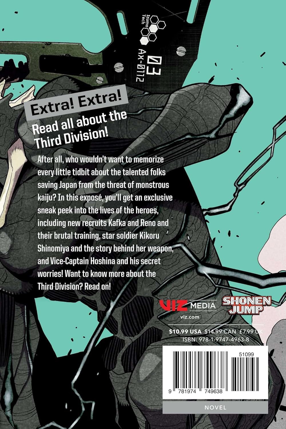 Cover of Kaiju No. 8: Exclusive on the Third Division
