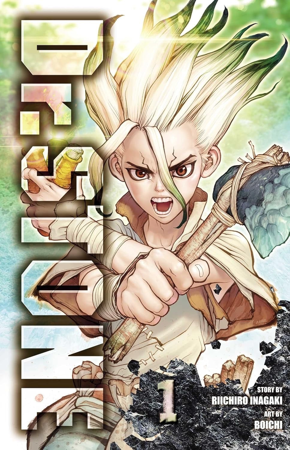 Cover of Dr. Stone, Vol. 1: Stone World