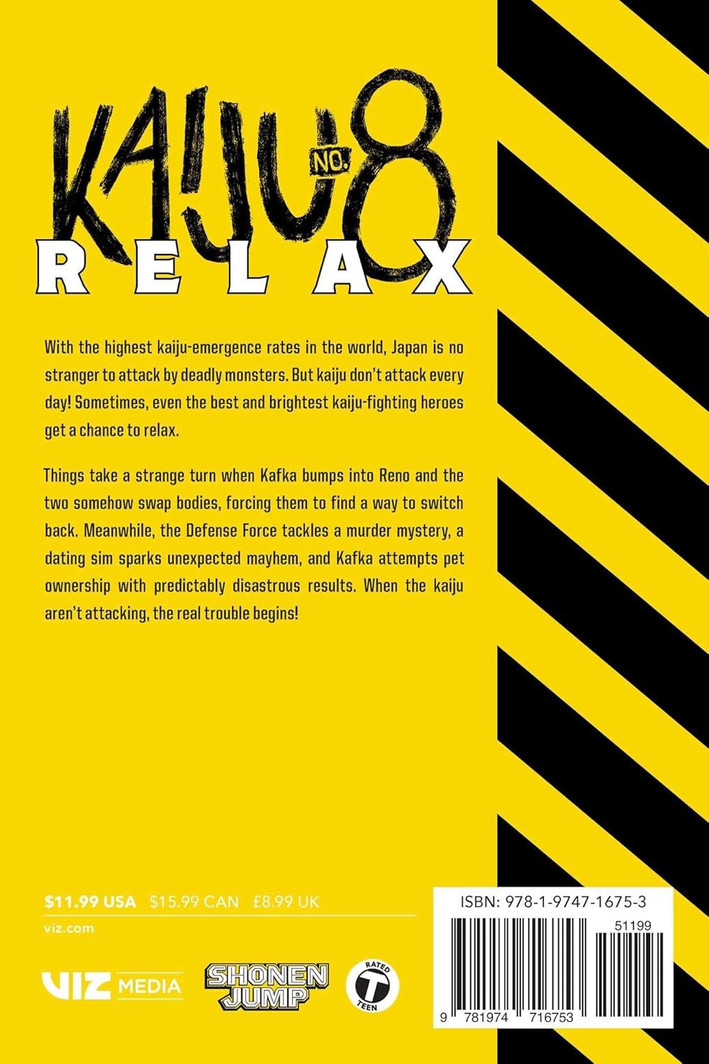Cover of Kaiju No. 8: Relax, Vol. 3