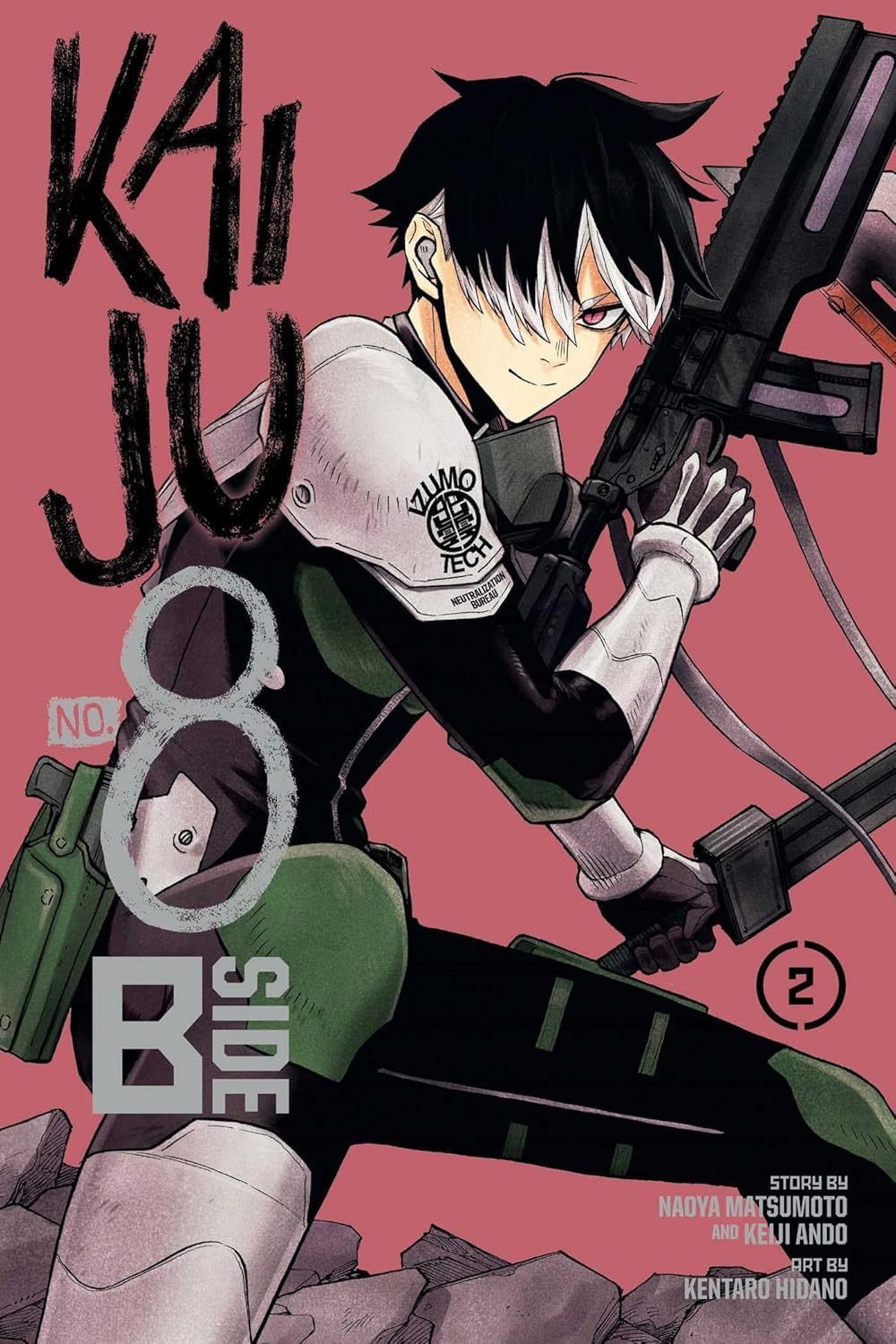 Cover of Kaiju No. 8: B-Side, Vol. 2