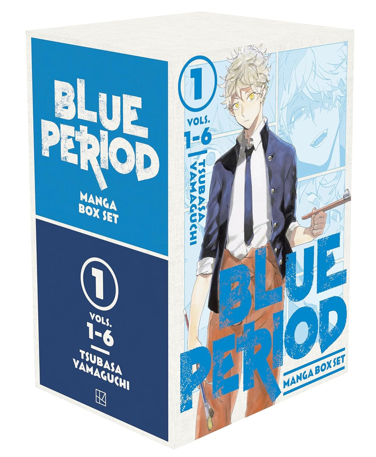 Cover of Blue Period Manga Box Set 1 (Blue Period Box Set)