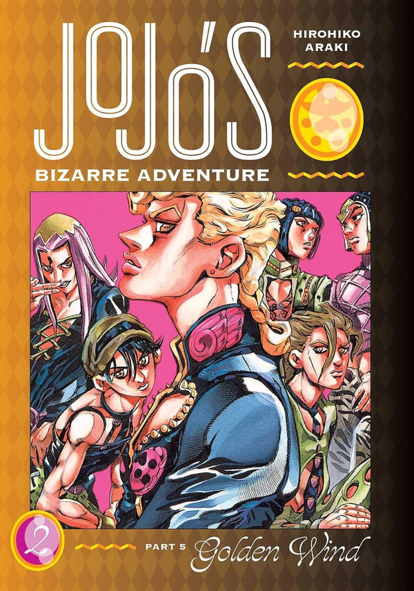 Cover of JoJo's Bizarre Adventure: Part 5--Golden Wind, Vol. 2