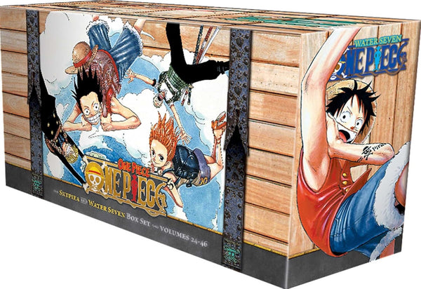 Cover of One Piece Box Set 2: Skypiea and Water Seven: Volumes 24-46 with Premium Volume 2