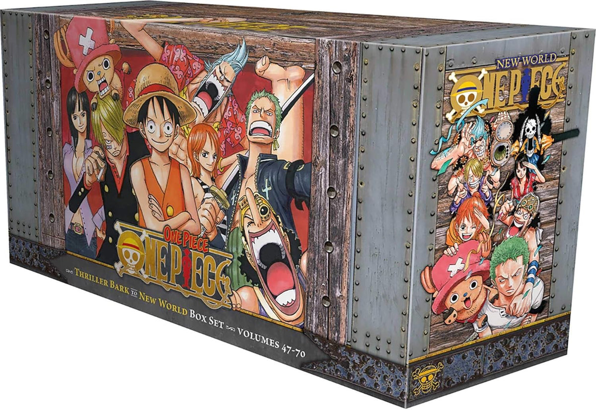 Cover of One Piece Box Set 3: Thriller Bark to New World: Volumes 47-70 with Premium Volume 3