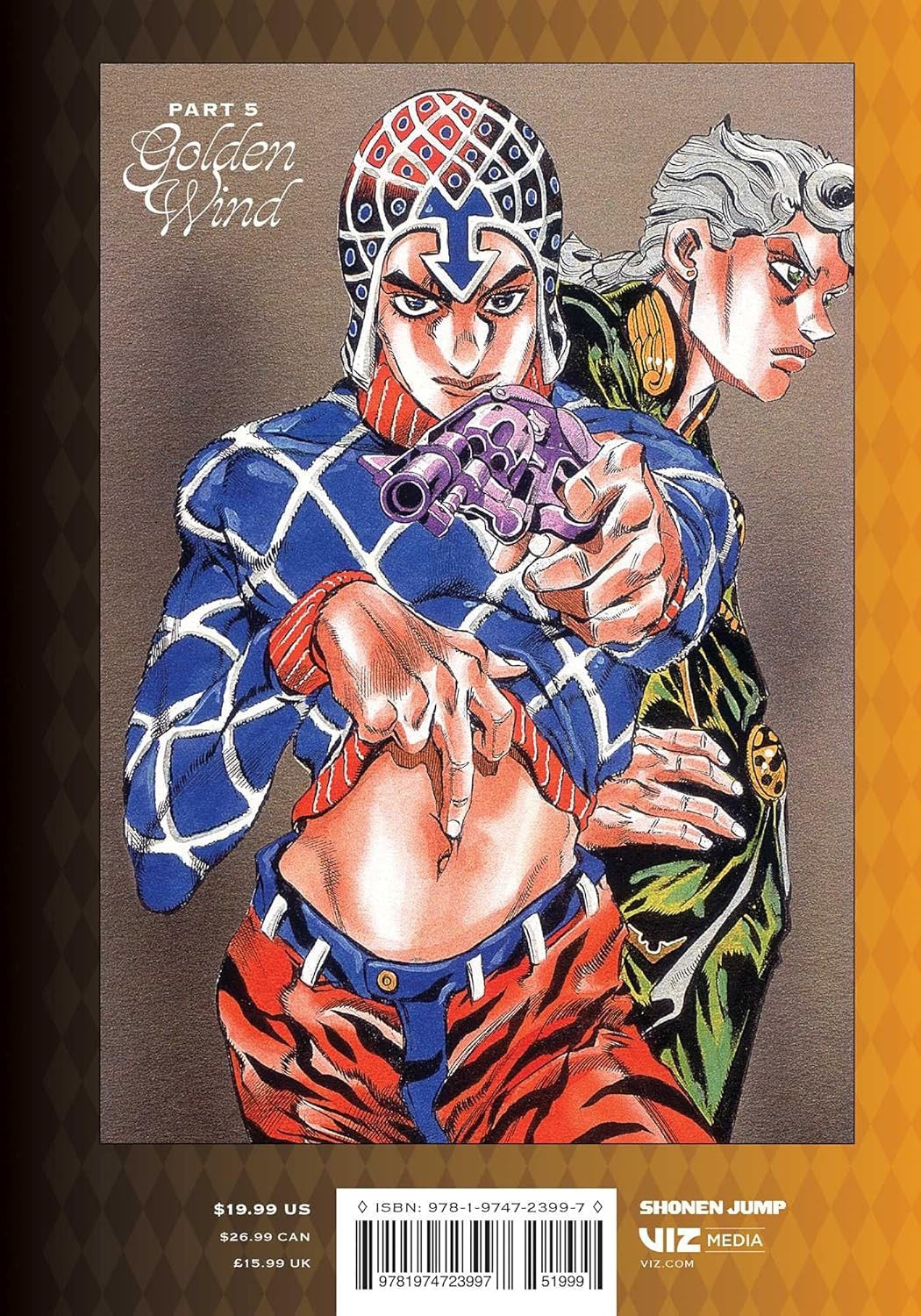 Cover of JoJo's Bizarre Adventure: Part 5--Golden Wind, Vol. 2