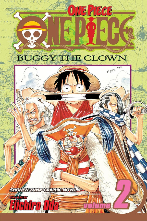Cover of One Piece, Vol. 2: Buggy the Clown