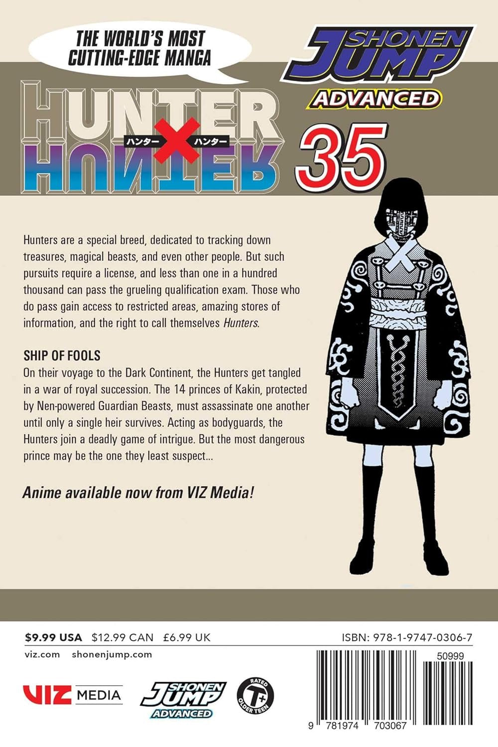 Cover of Hunter x Hunter, Vol. 35: Ship of Fools
