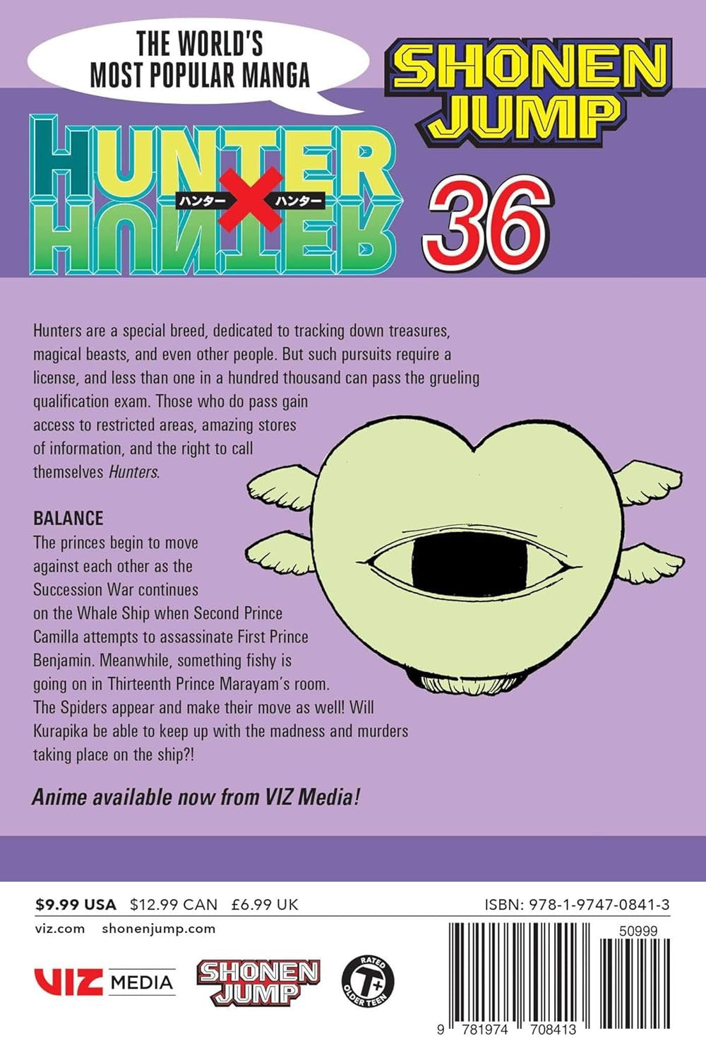Cover of Hunter x Hunter, Vol. 36: Balance