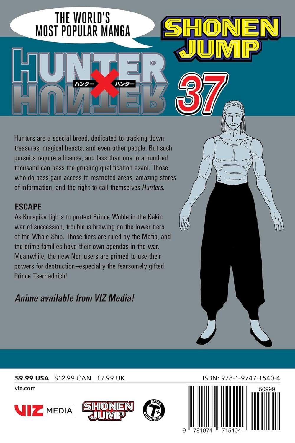Cover of Hunter x Hunter, Vol. 37