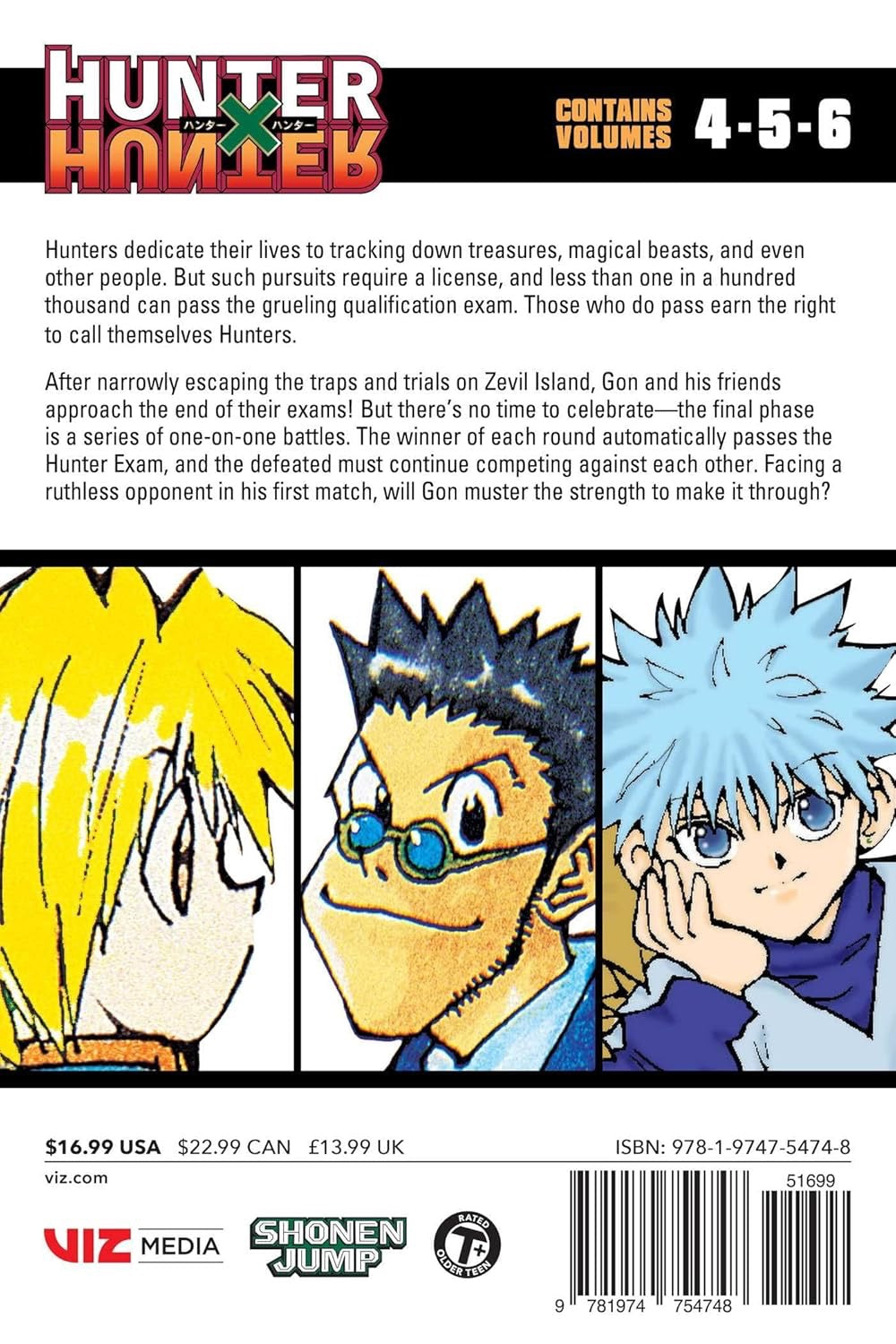 Cover of Hunter x Hunter (3-in-1 Edition), Vol. 2: Includes vols. 4, 5 &amp; 6