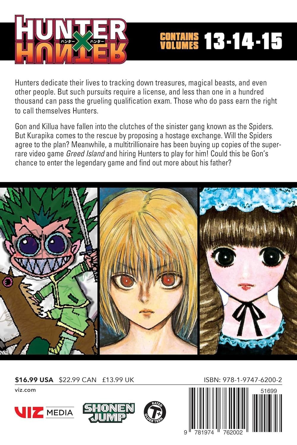 Cover of Hunter x Hunter (3-in-1 Edition), Vol. 5: Includes vols. 13, 14, &amp; 15