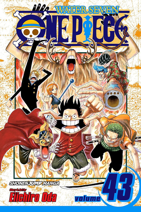 Cover of One Piece, Vol. 43: Legend of a Hero