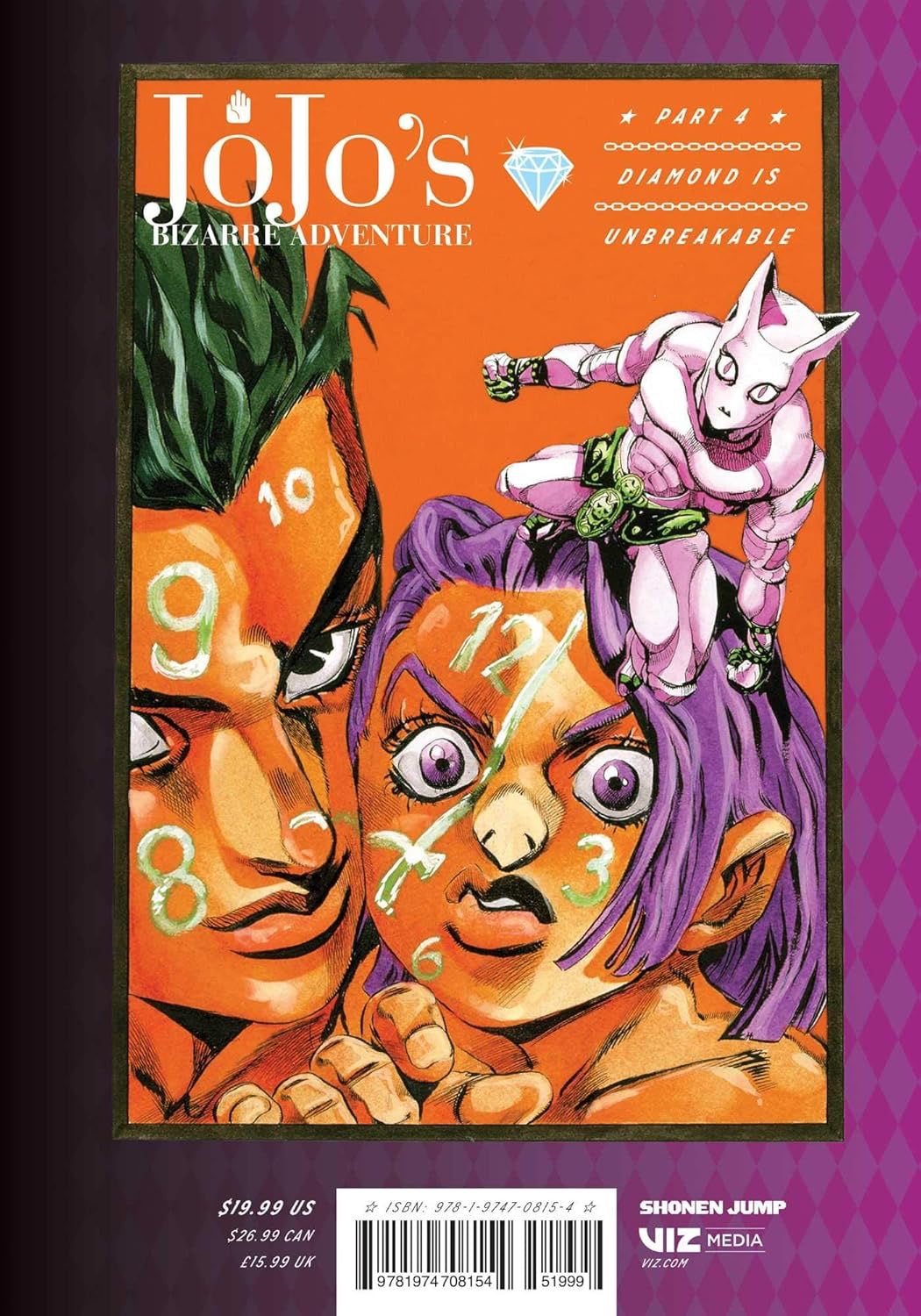 Cover of JoJo's Bizarre Adventure: Part 4--Diamond Is Unbreakable, Vol. 9