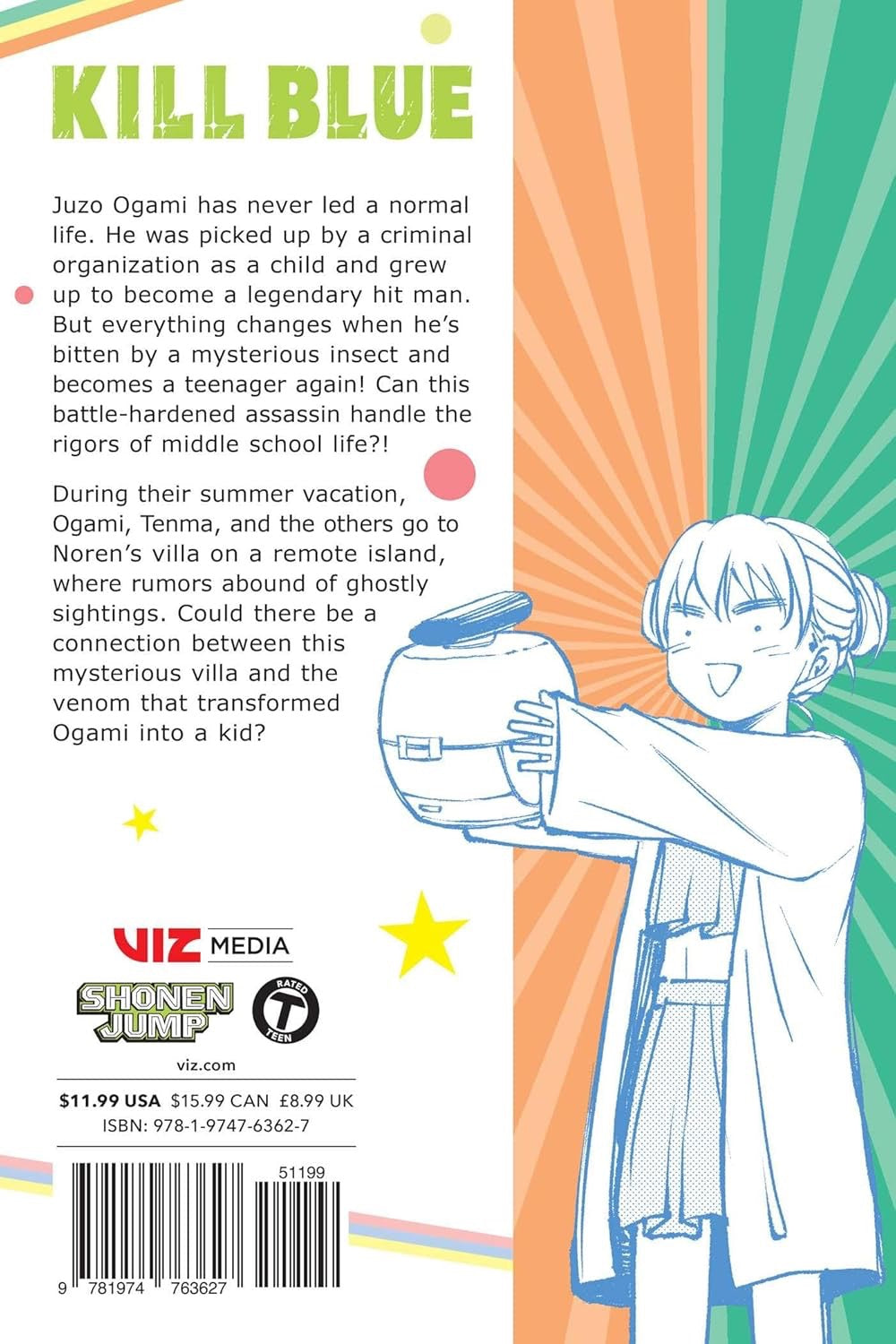 Cover of Kill Blue, Vol. 7