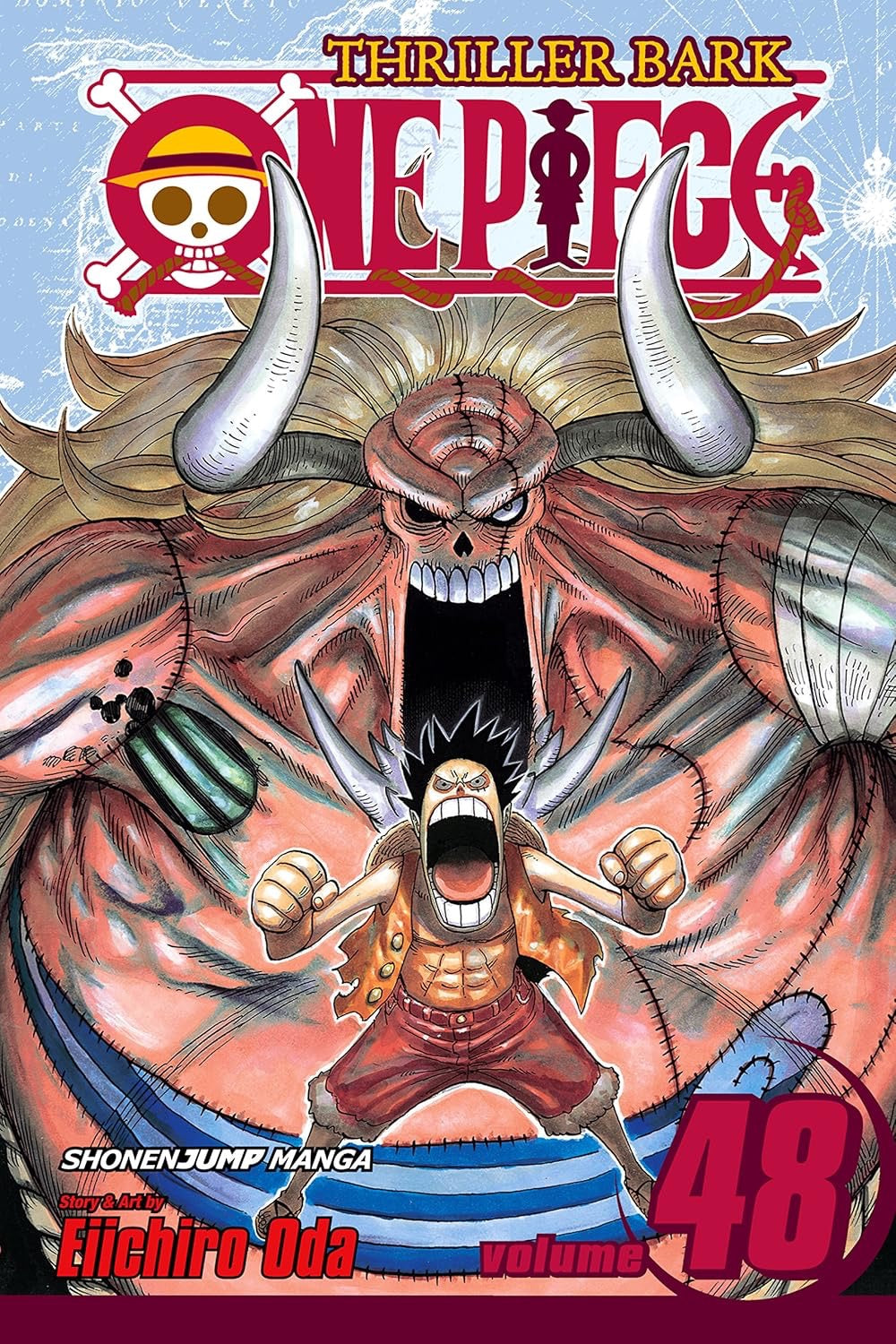 Cover of One Piece, Vol. 48: Adventures of Oars