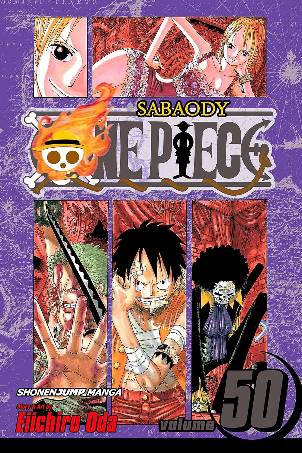 Cover of One Piece, Vol. 50: Arriving Again